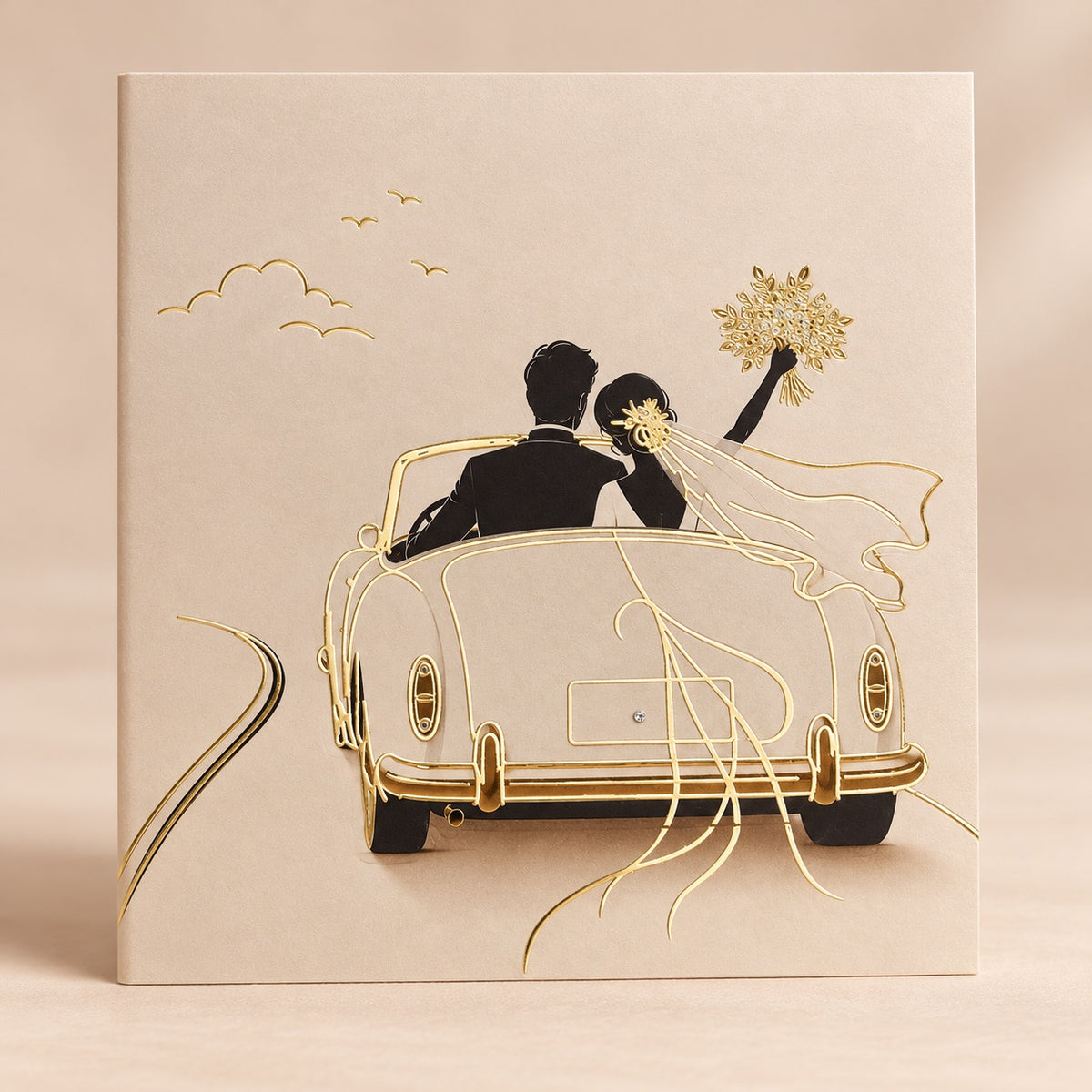 Matrimonio — fronte del biglietto